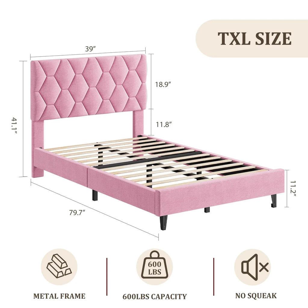 Jasper Twin XL Upholstered Bed
