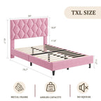 Jasper Twin XL Upholstered Bed