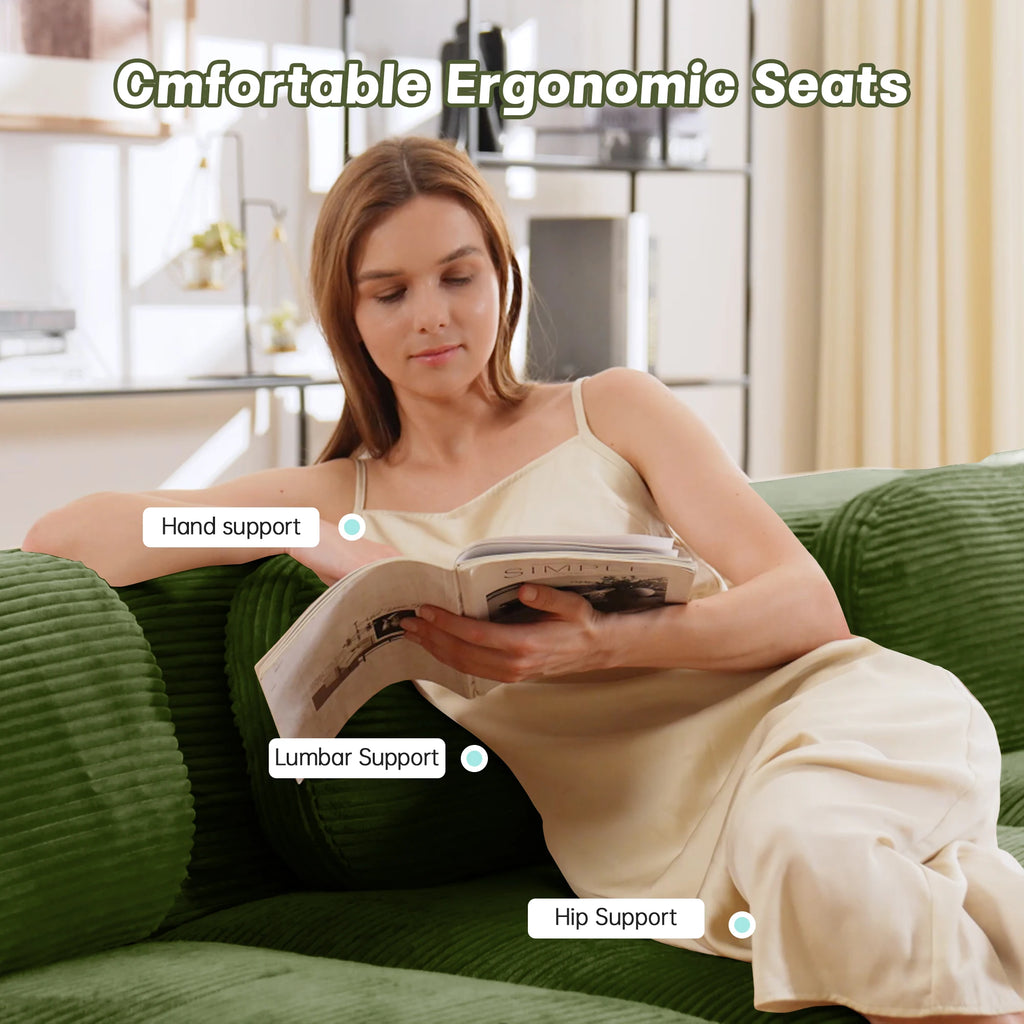 Briar Corduroy Loveseat