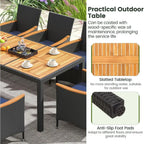 Portofino 9-Piece Outdoor Dining Set