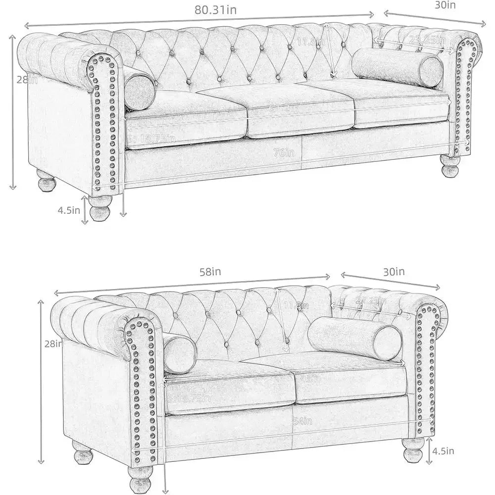 Julien 2-Piece Living Room Set