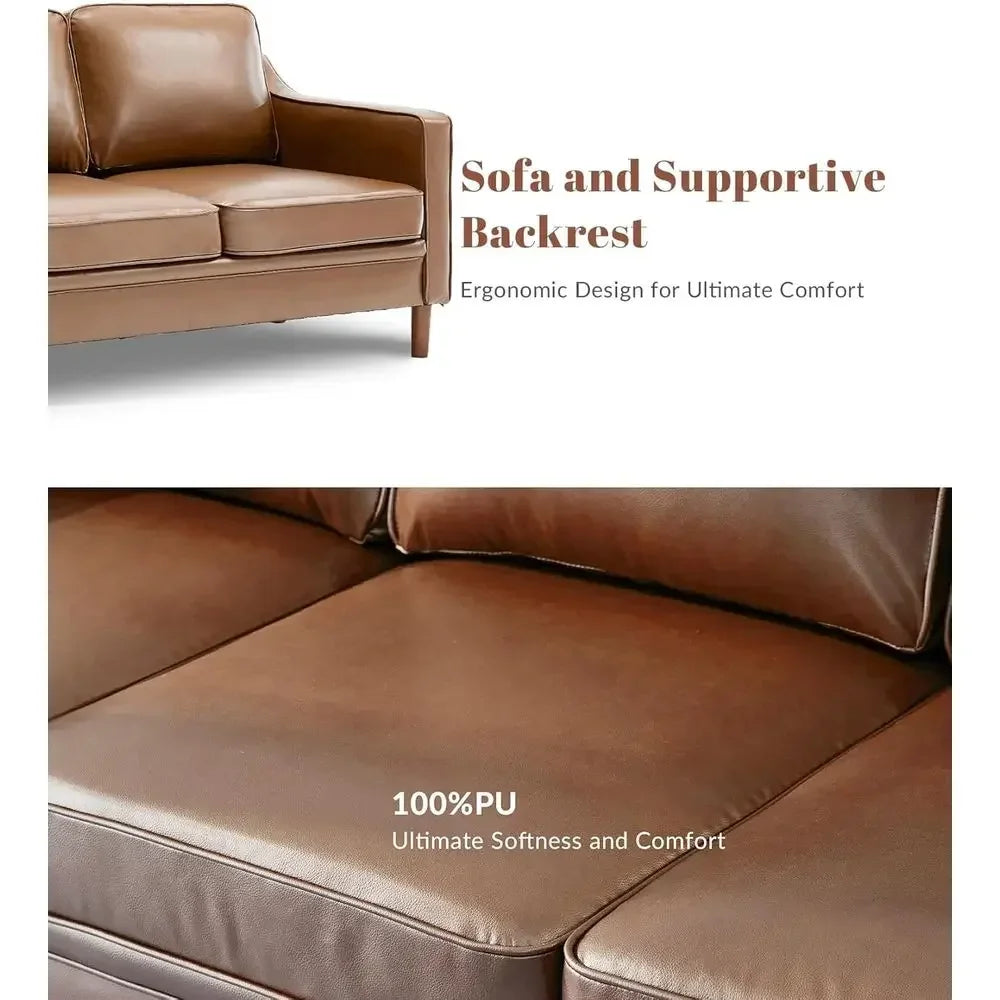 Kairo Leather Sofa Set