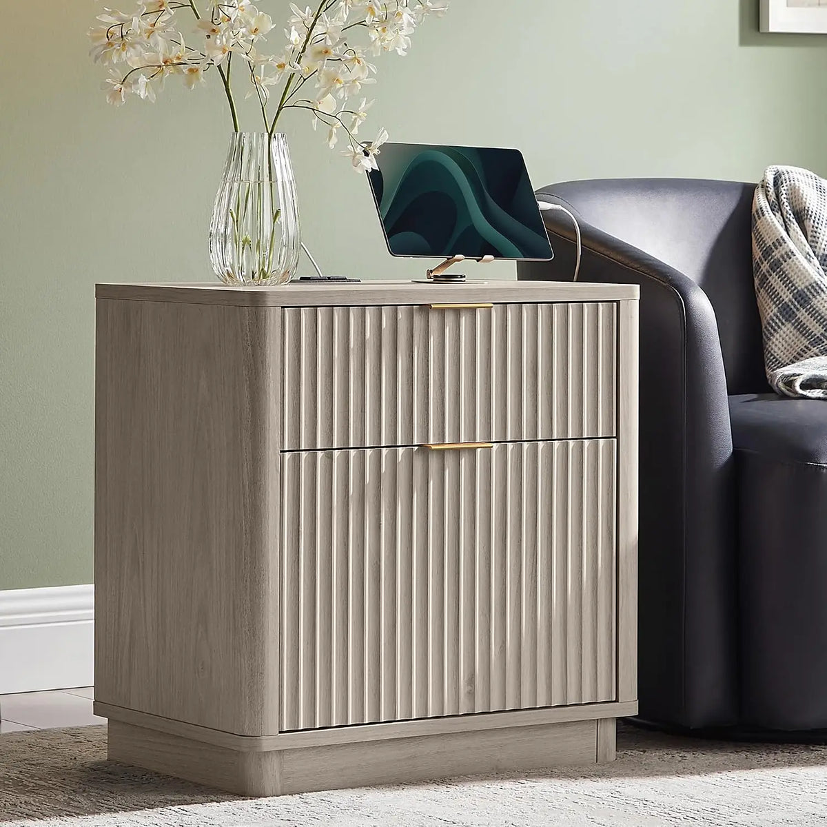 Nora Fluted Nightstand