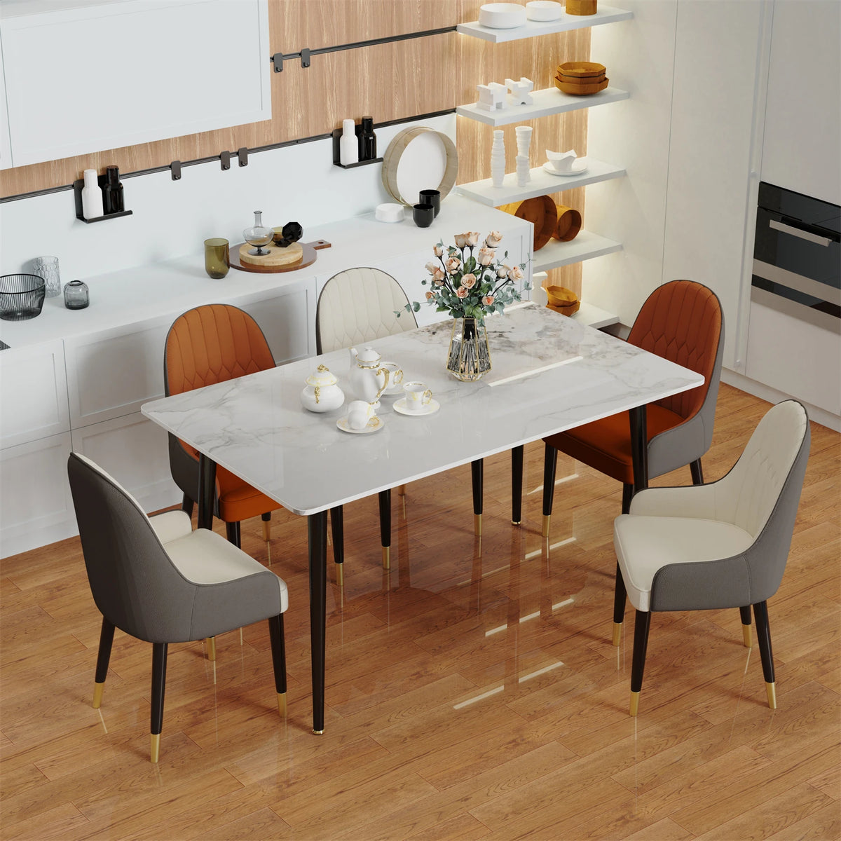 Yara Marble Dining Table
