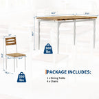 Varenna 5-Piece Dining Set