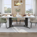 Virello Marble-Top Dining Table