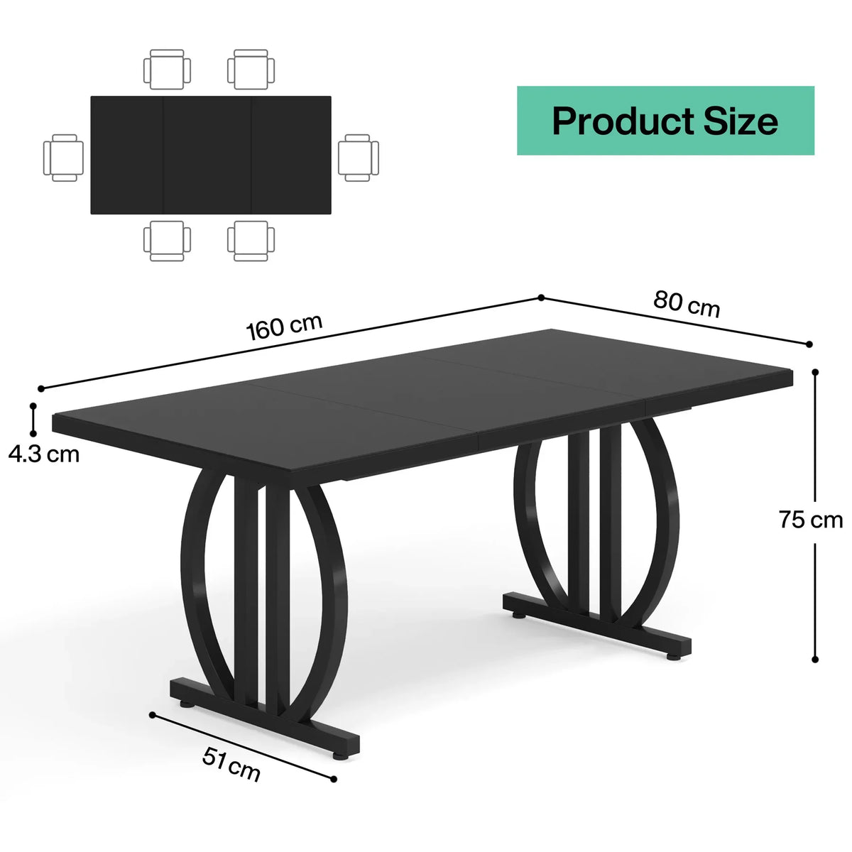 Wyatt Industrial Dining Table