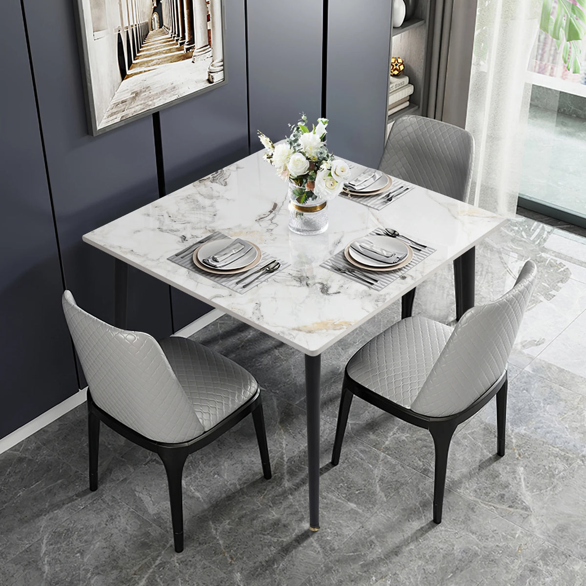 Sasha Sintered Stone Dining Table