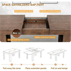 Paige Expandable Dining Table
