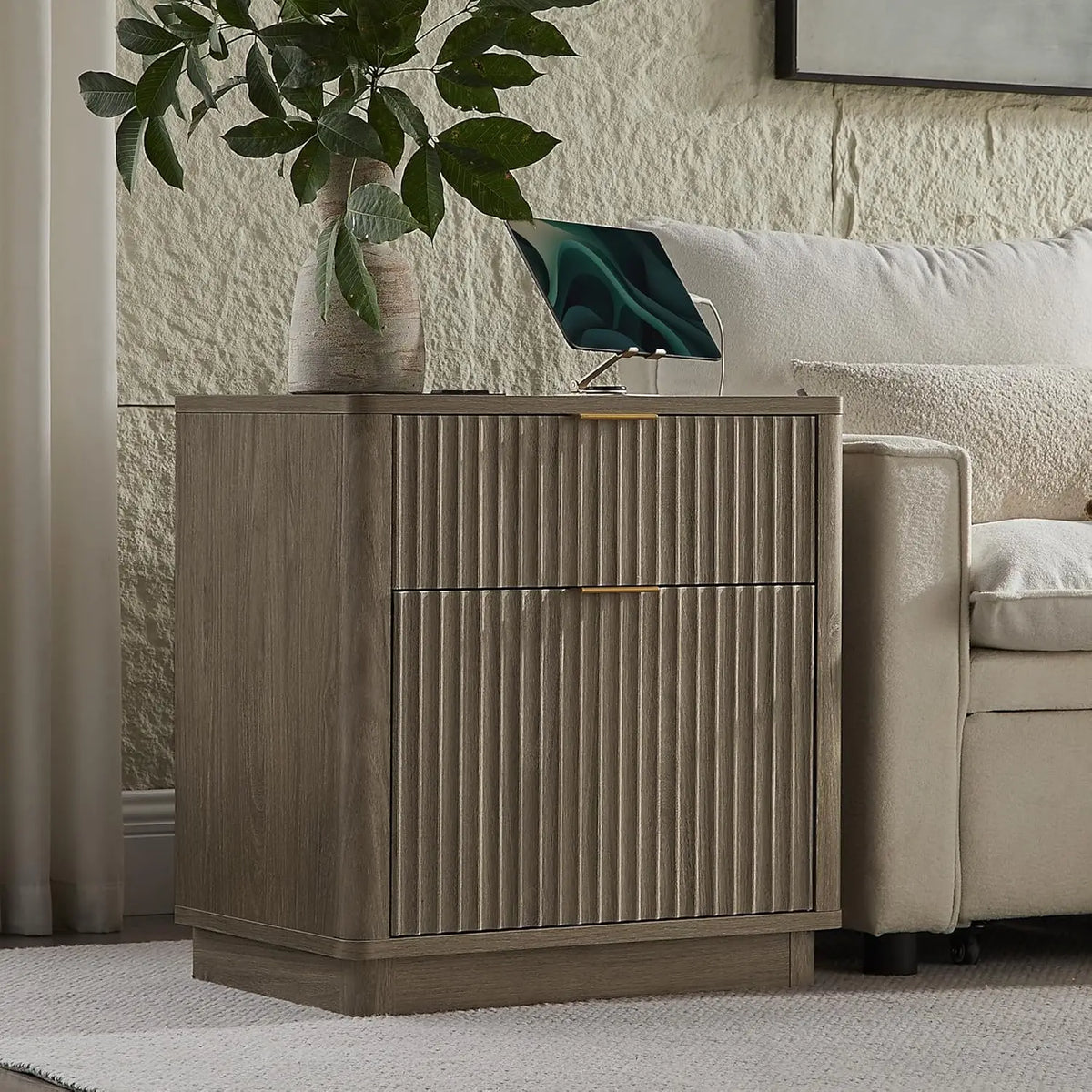 Nora Fluted Nightstand