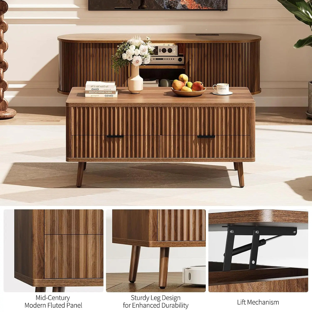 Inez Lift-Top Coffee Table