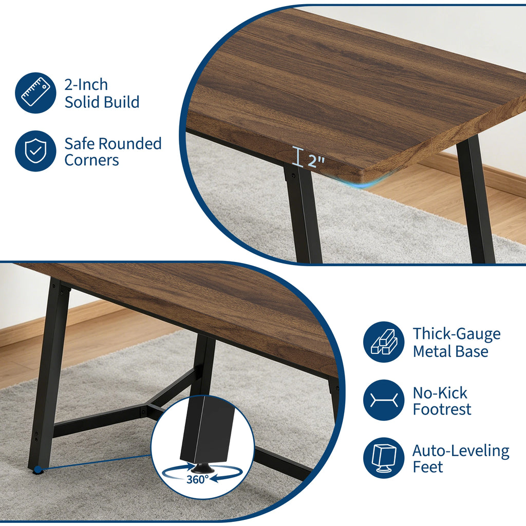 Jonas Rustic Dining Table