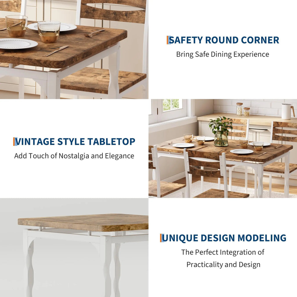 Varenna 5-Piece Dining Set