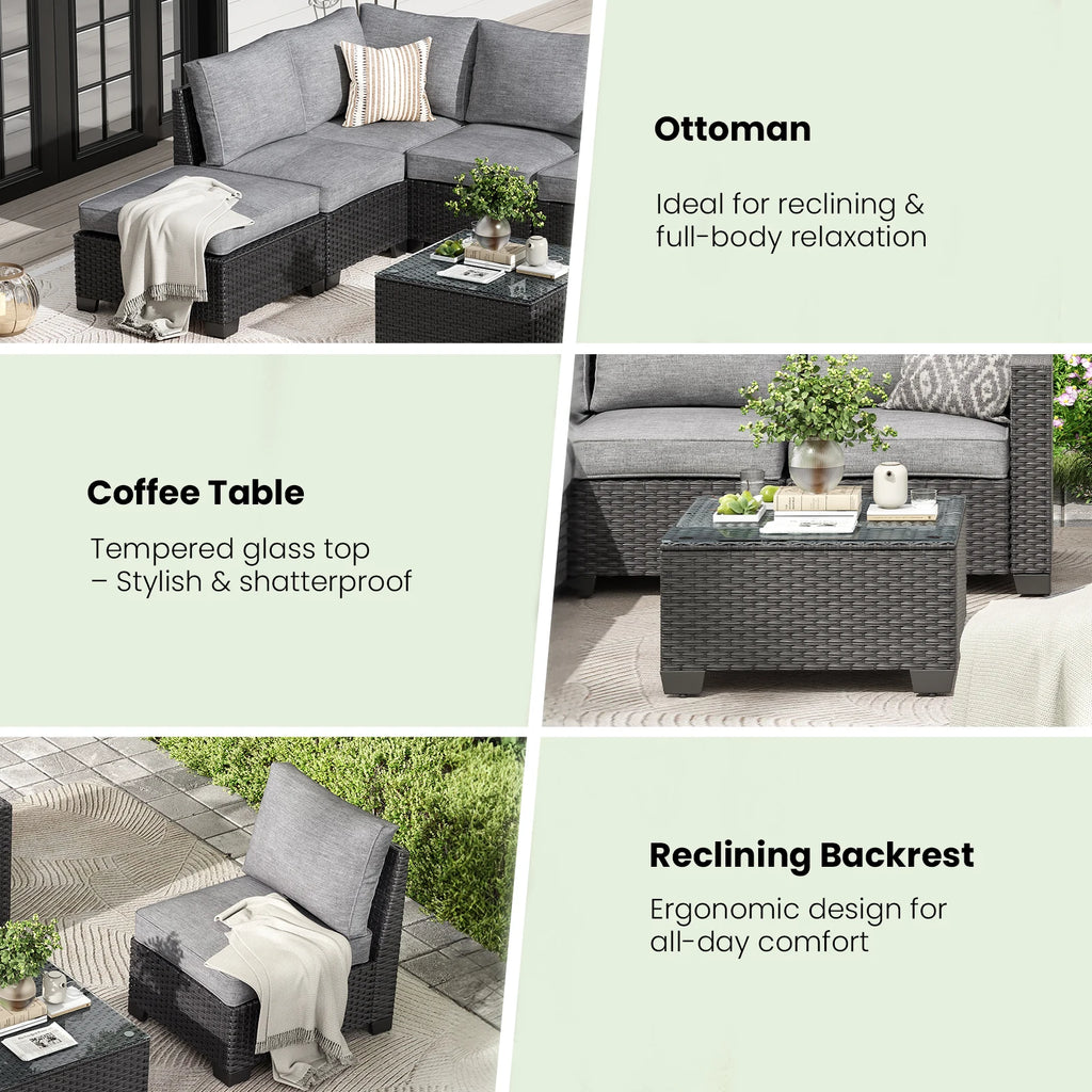 Bellagio Modular Patio Sectional