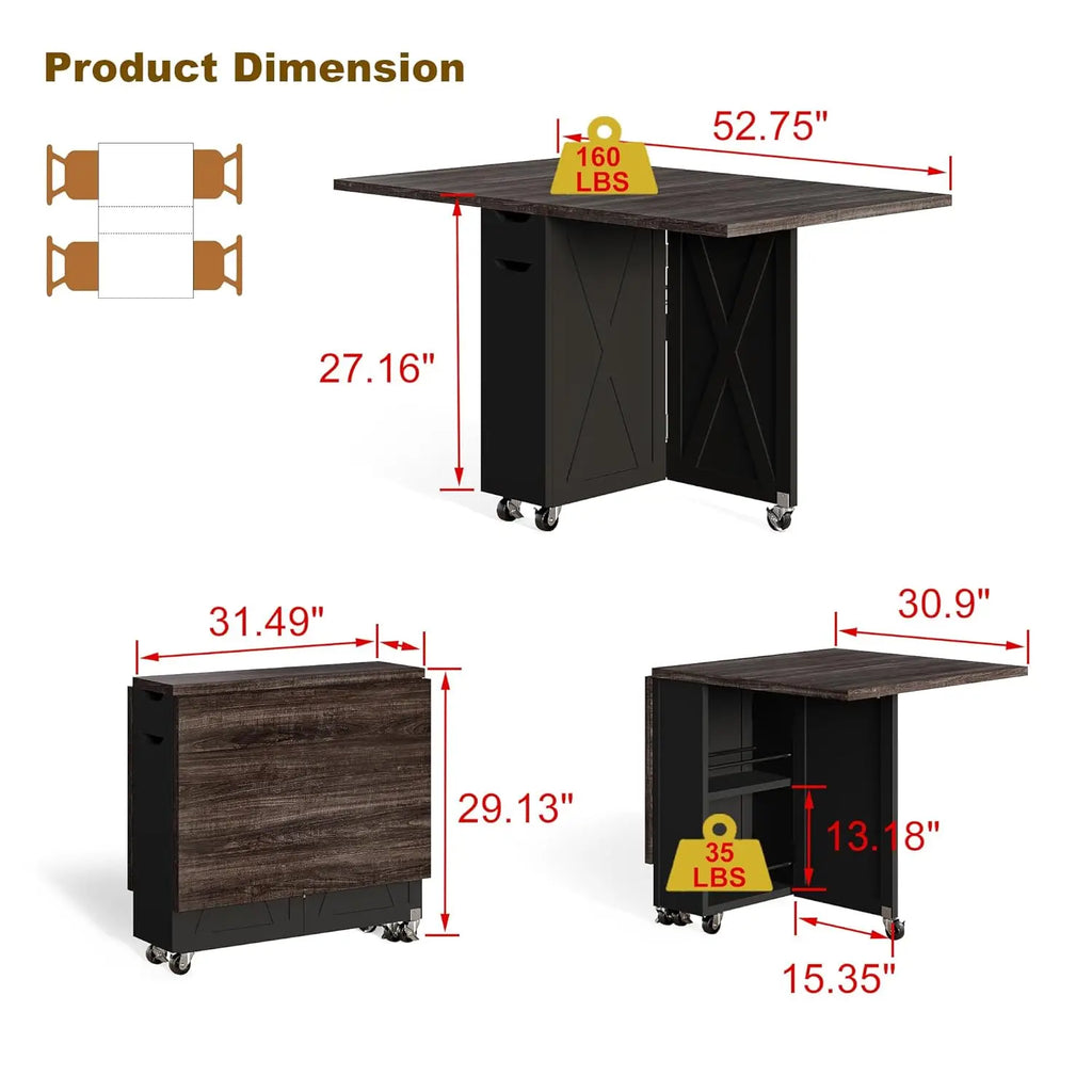 Gio Folding Dining Table