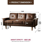 Dorian Leather Sofa