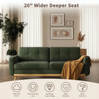 Elvoro Mid-Century Loveseat