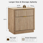 Nora Fluted Nightstand