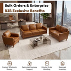 Kairo Leather Sofa Set