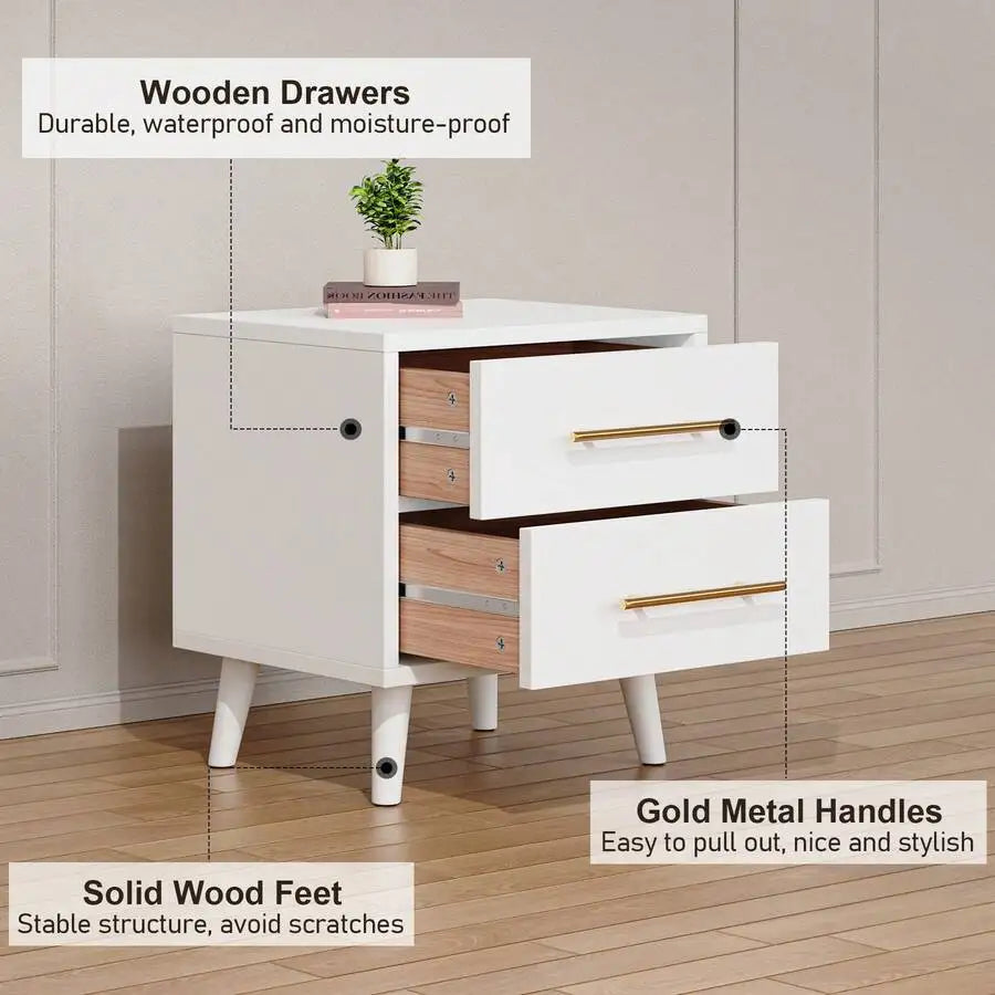 Una Nightstand Set