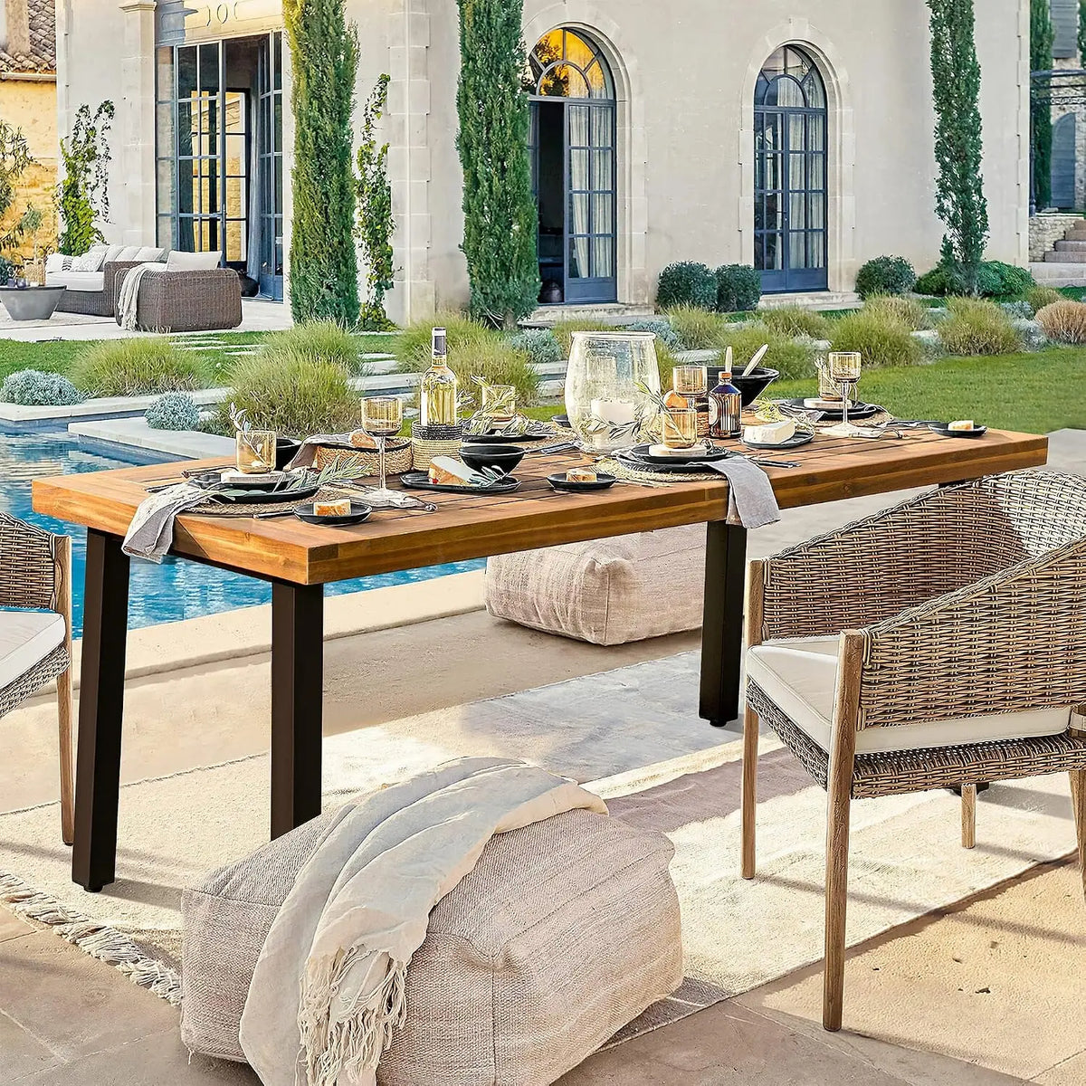 Celine Acacia Dining Table
