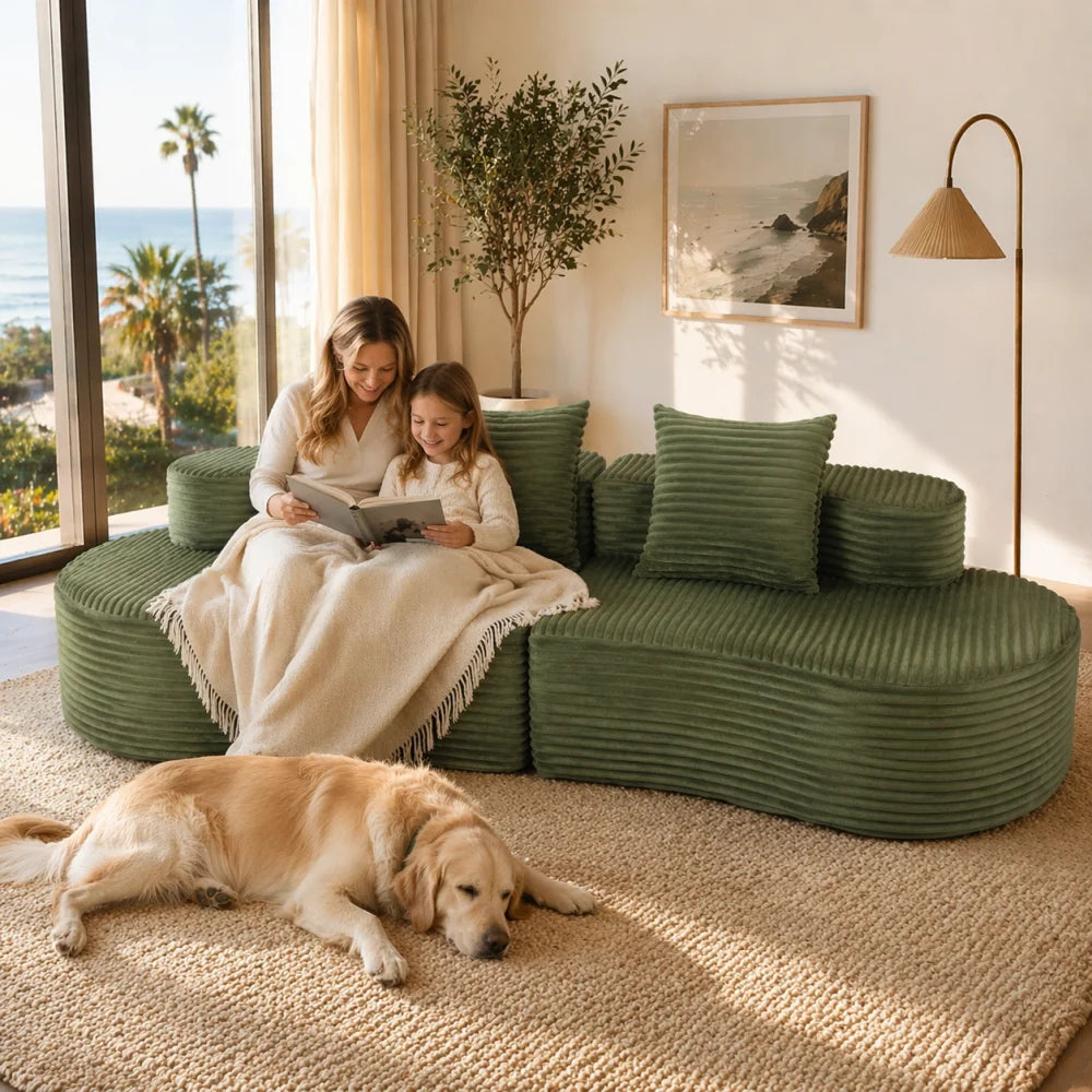 Greer Corduroy Loveseat
