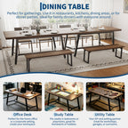 Jonas Rustic Dining Table