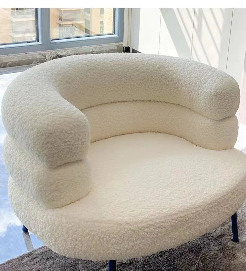 Renata Bouclé Lounge Chair