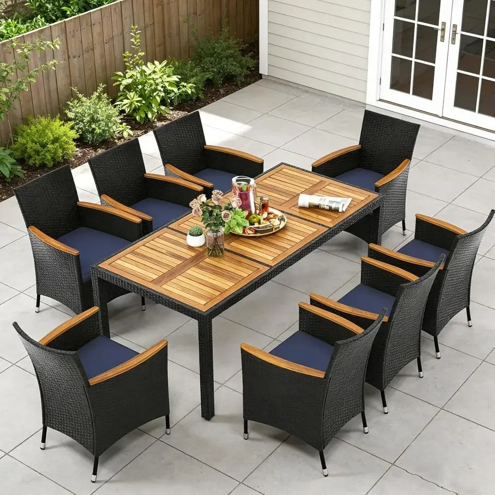 Portofino 9-Piece Outdoor Dining Set