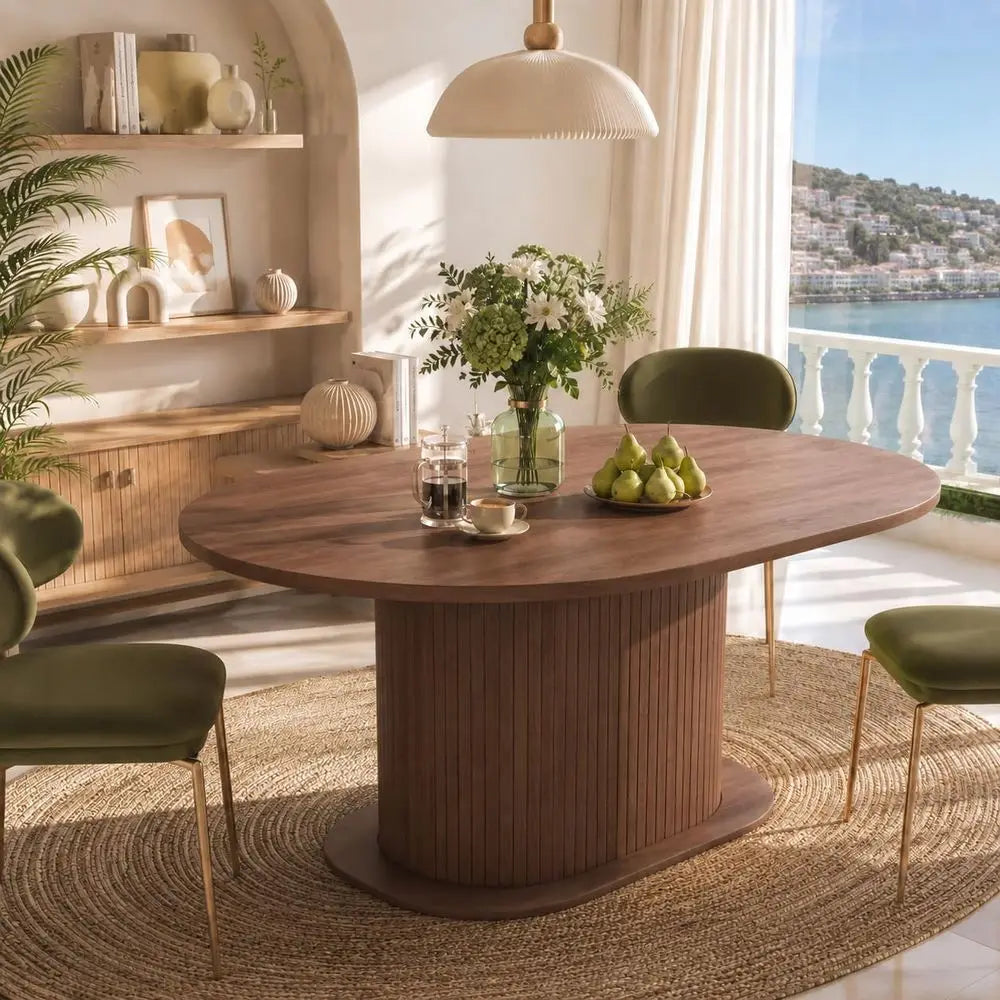 Blaise Expandable Walnut Dining Table