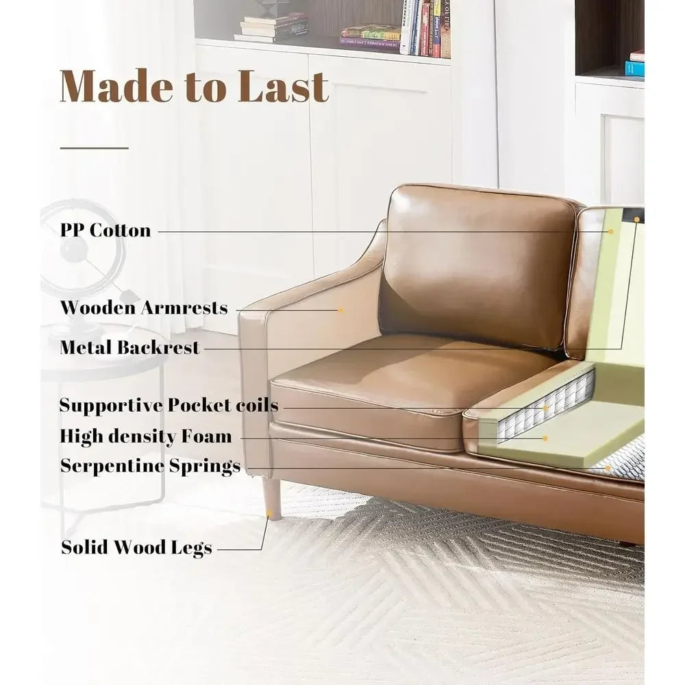 Kairo Leather Sofa Set