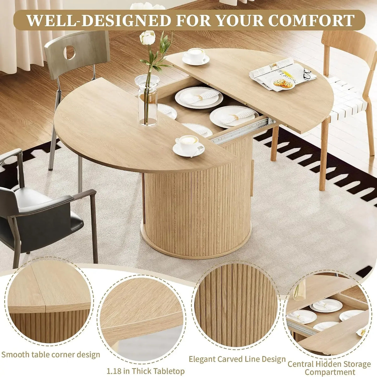 Nola Extendable Dining Table