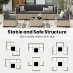 Ravello 7-Piece Patio Sectional