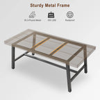 Tess Industrial Dining Table