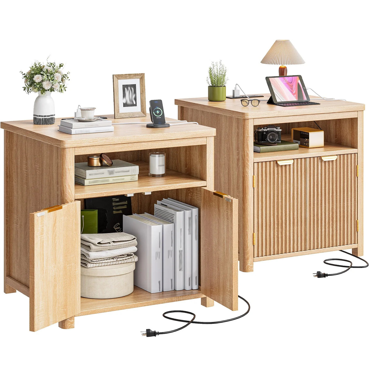 Zoe Farmhouse Nightstand