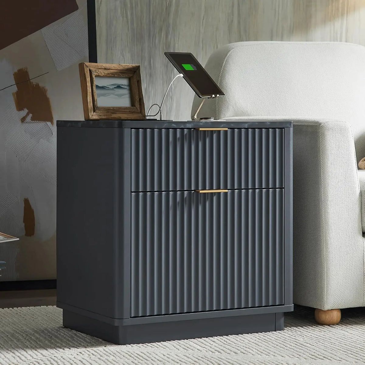 Nora Fluted Nightstand