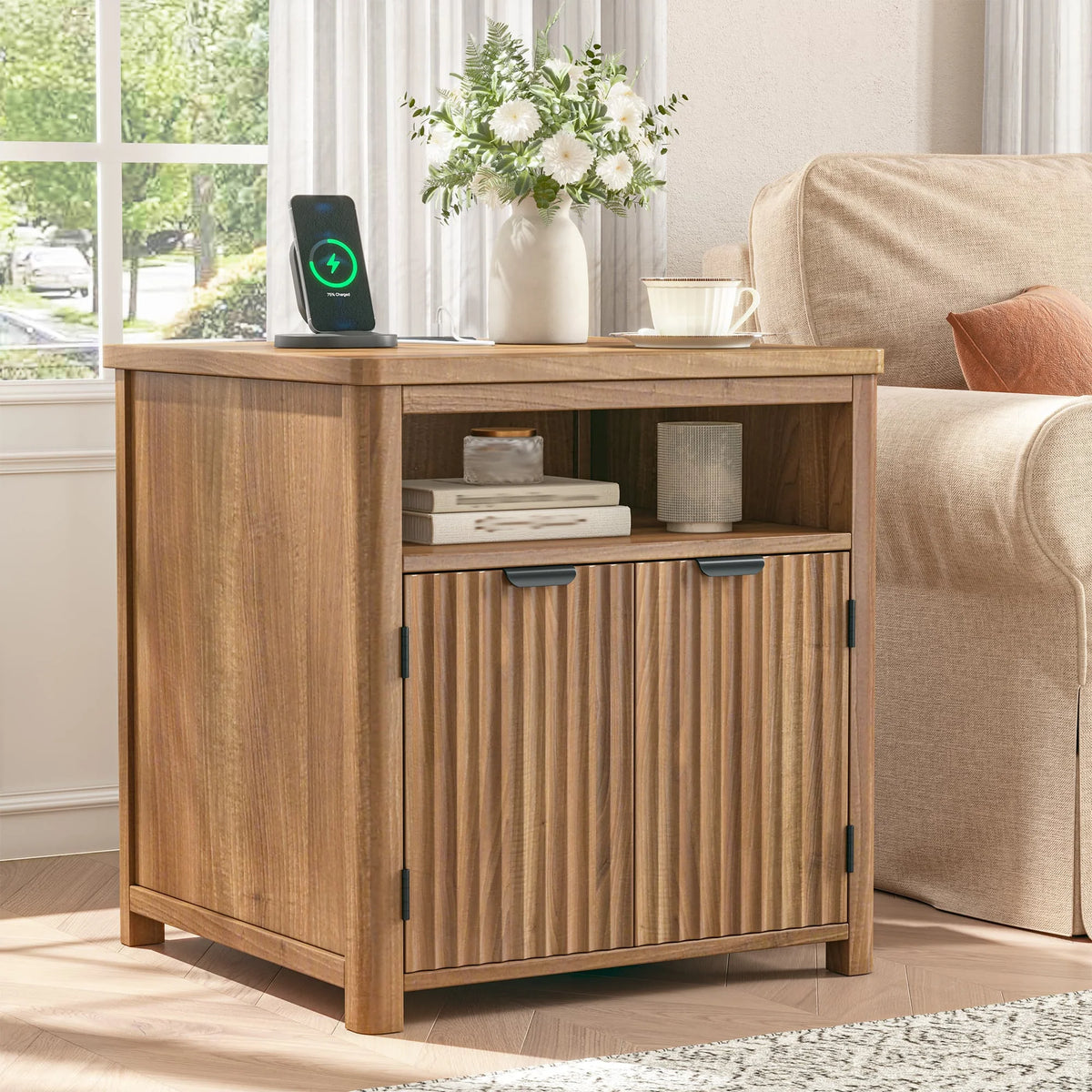 Zoe Farmhouse Nightstand