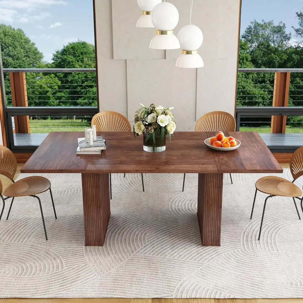 Vera Fluted Dining Table