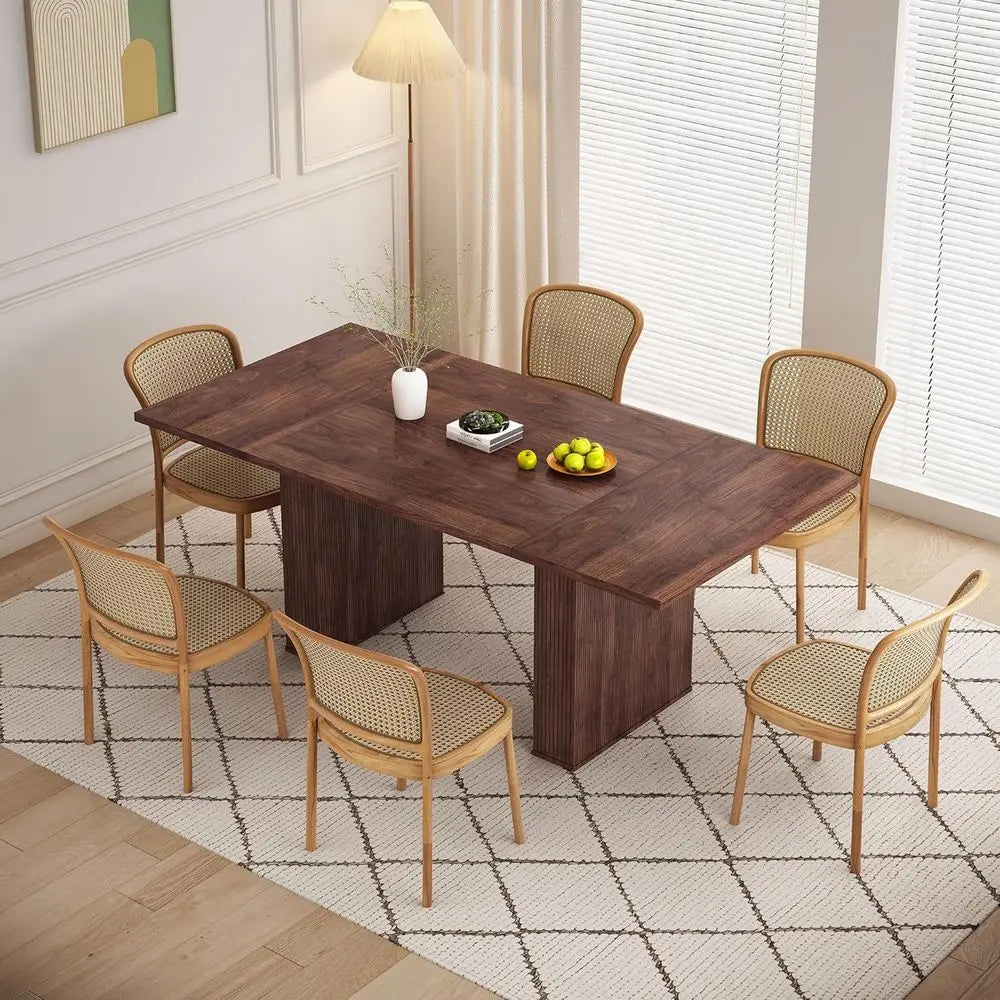 Vera Fluted Dining Table