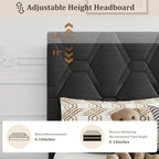 Jasper Twin XL Upholstered Bed