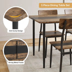 Amalfi 5-Piece Dining Set