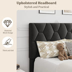 Jasper Twin XL Upholstered Bed