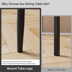 Amalfi 5-Piece Dining Set