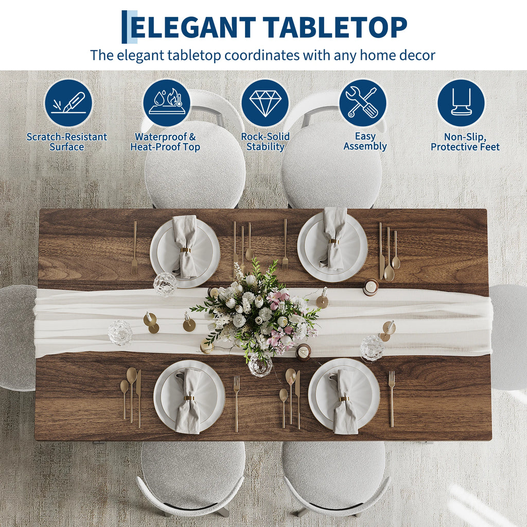 Jonas Rustic Dining Table