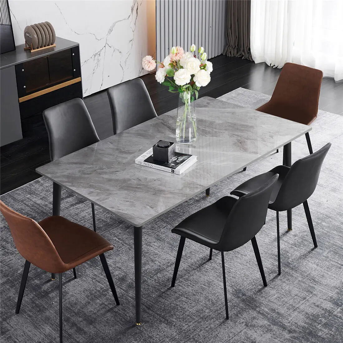 Yara Marble Dining Table