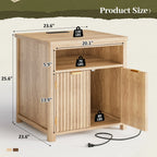 Zoe Farmhouse Nightstand
