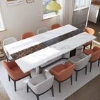 Virello Marble-Top Dining Table