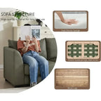 Mira Leather-Look Loveseat