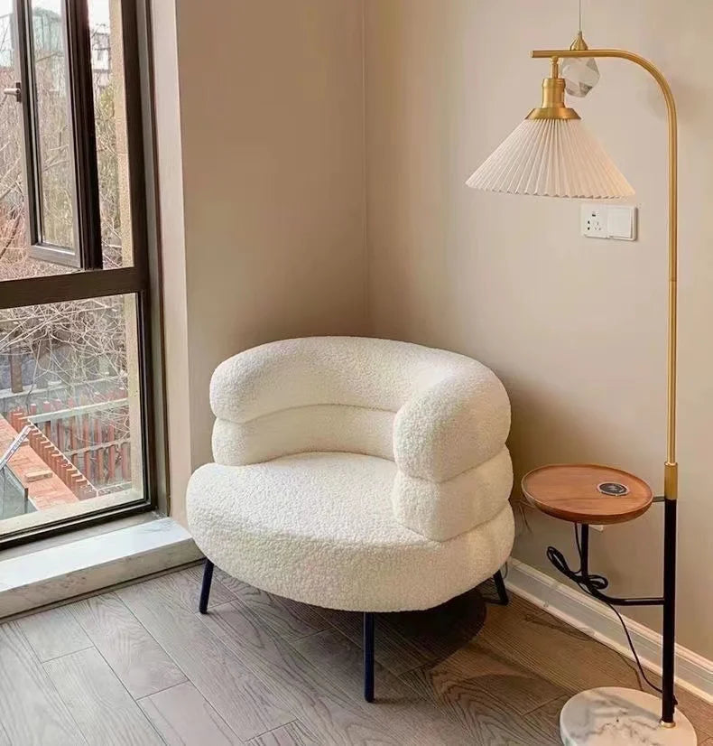 Renata Bouclé Lounge Chair
