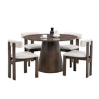 Avery 5-Piece Round Dining Set